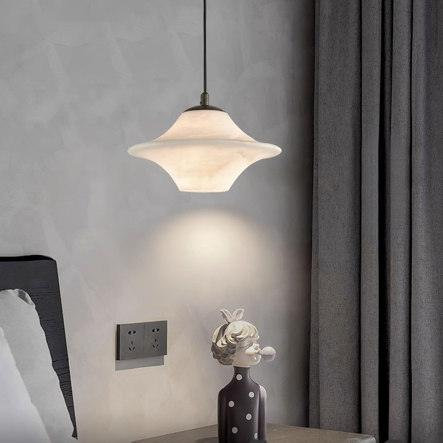 Elvina Alabaster Pendant Light - Letslighting