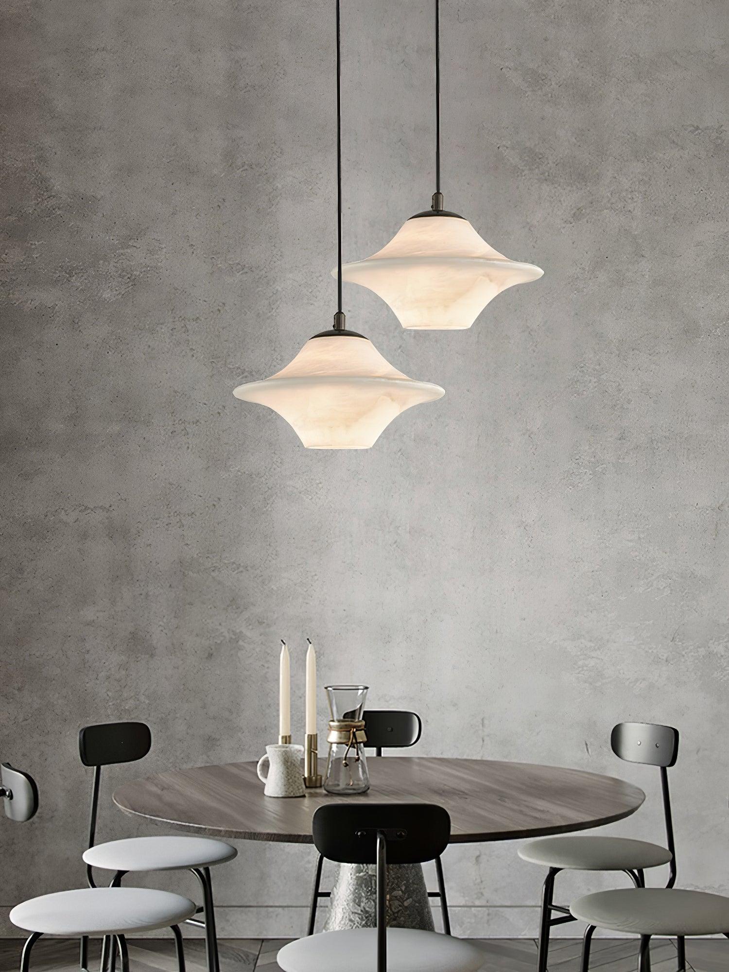 Elvina Alabaster Pendant Light - Letslighting
