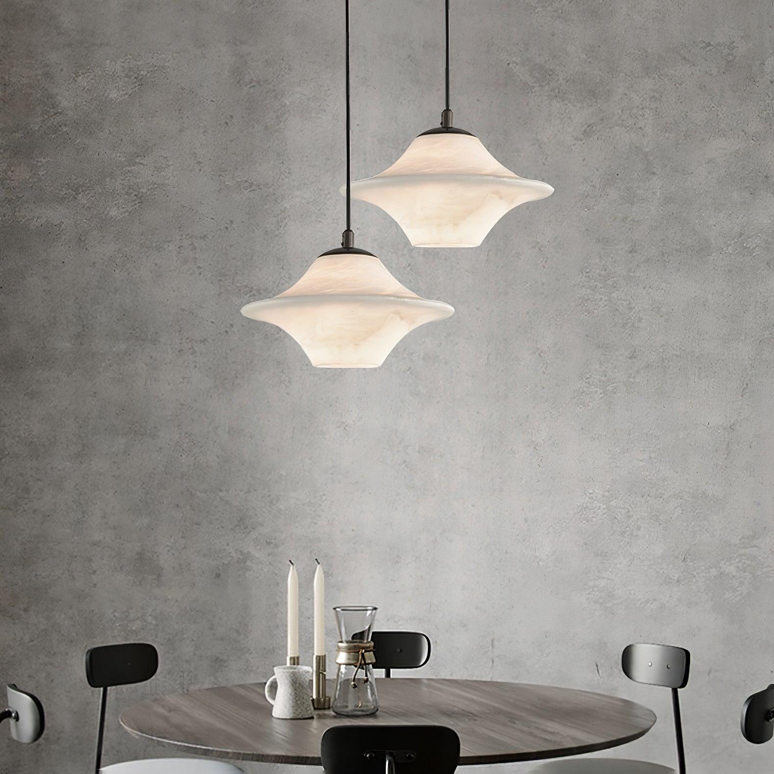 Elvina Alabaster Pendant Light - Letslighting