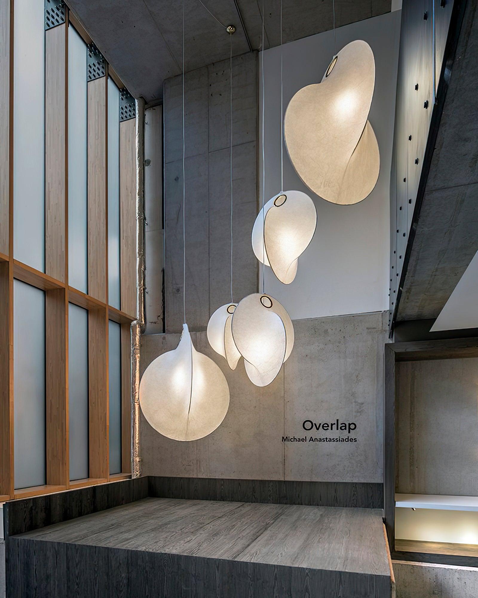 Ballet Pendant Lamp White Organic Shape - Letslighting