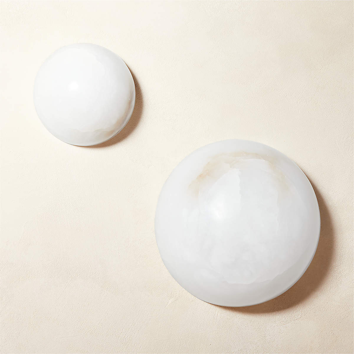 Visoliel Minimalist Alabaster Ceiling Light - Letslighting