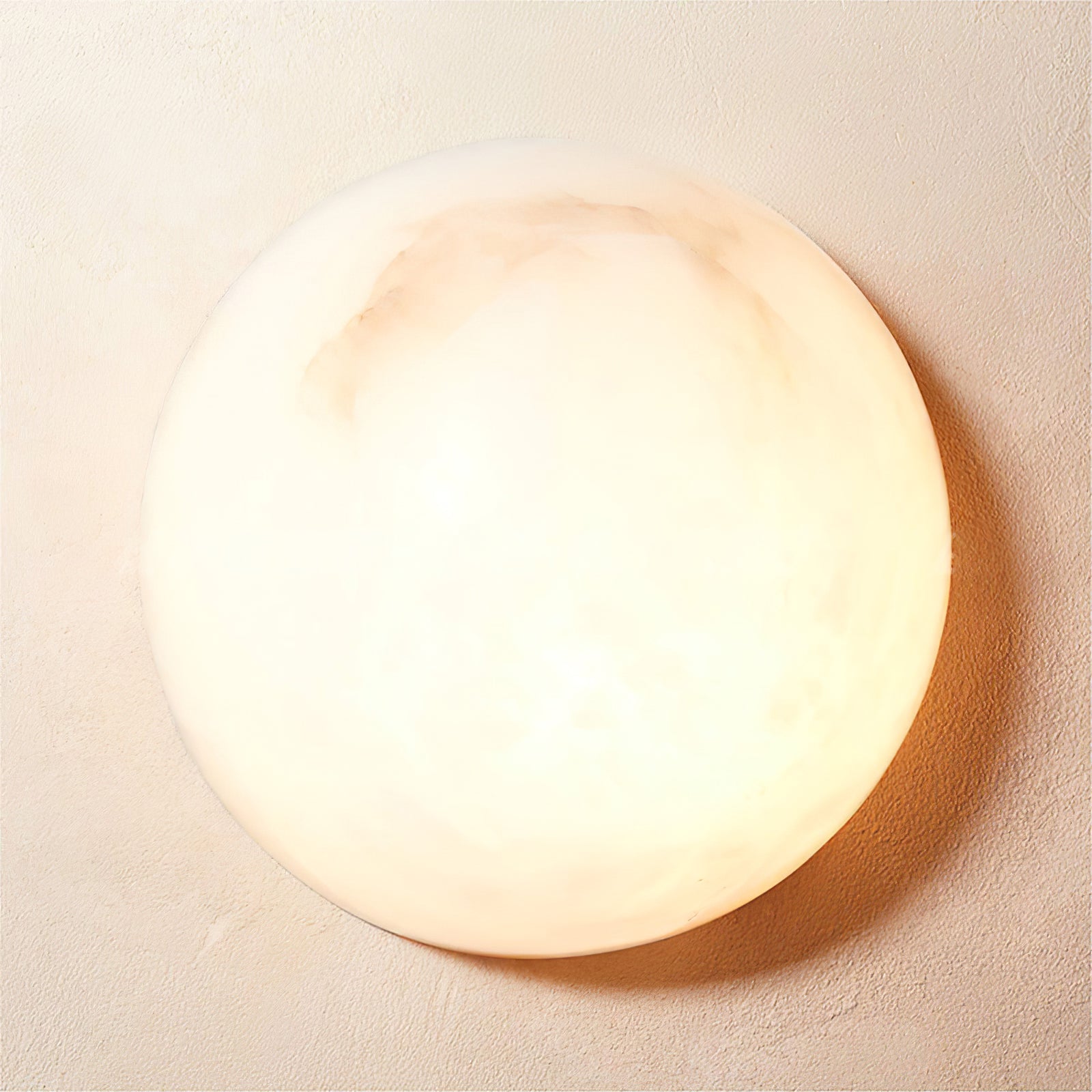 Visoliel Minimalist Alabaster Ceiling Light - Letslighting