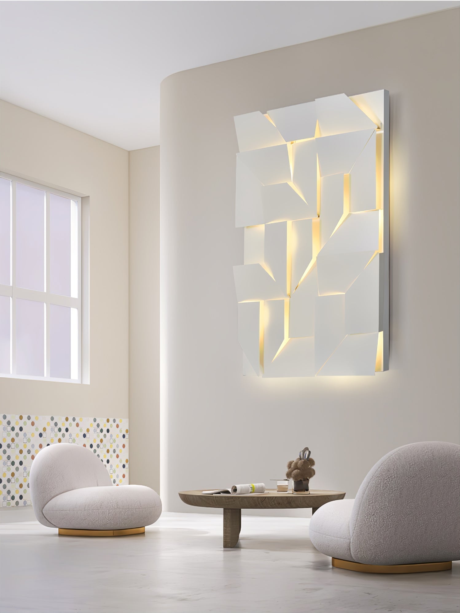 Shadows Rechargeable Grand Sconce - Blowlighting