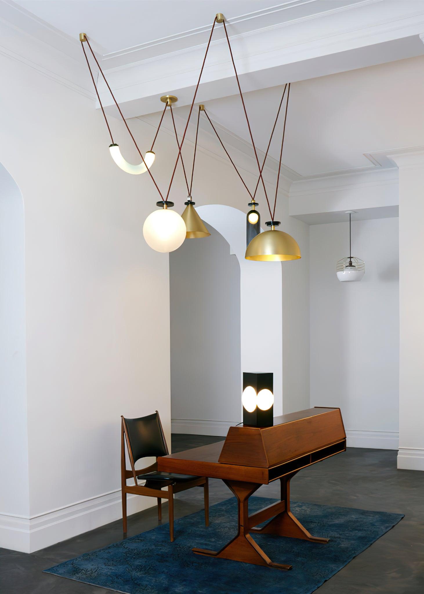 Geometric Shape Art Modern Chandelier - Blowlighting