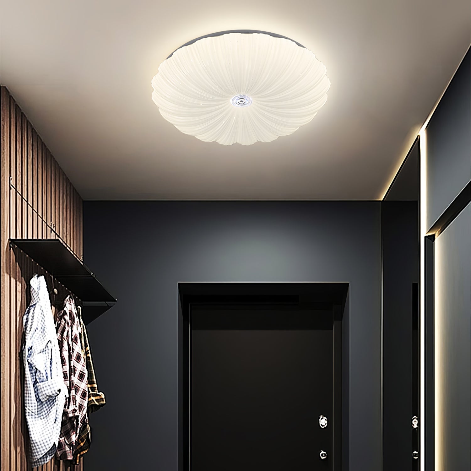 Acrylic Shell Round Ceiling Lamp - Blowlighting