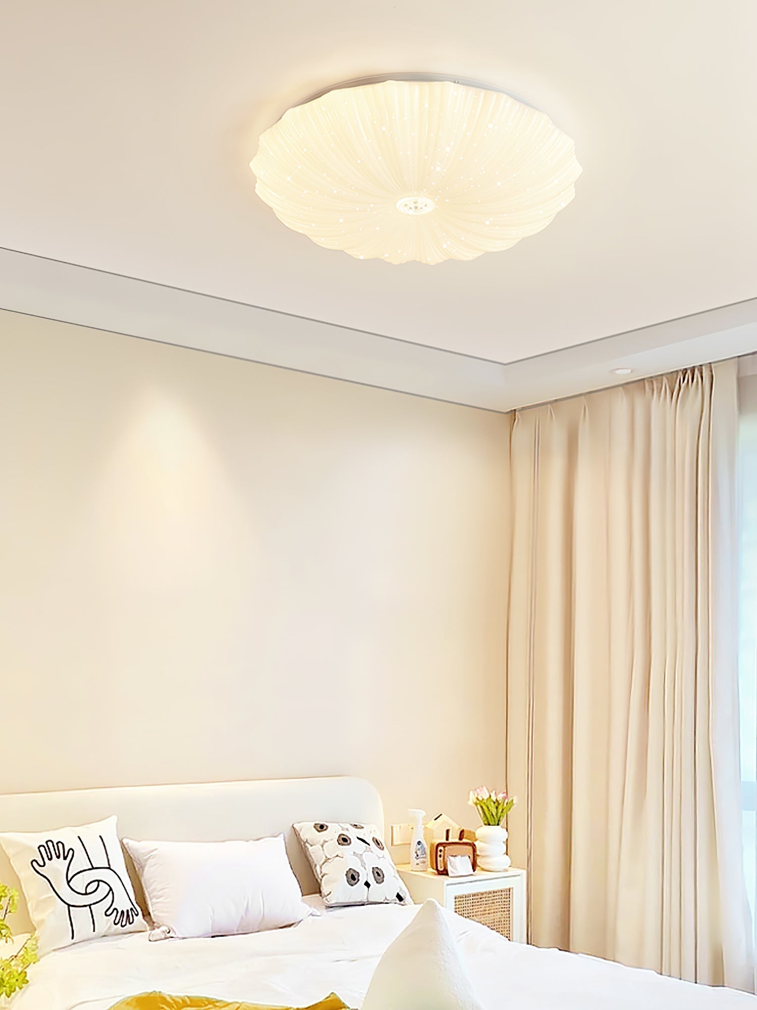 Acrylic Shell Round Ceiling Lamp - Blowlighting