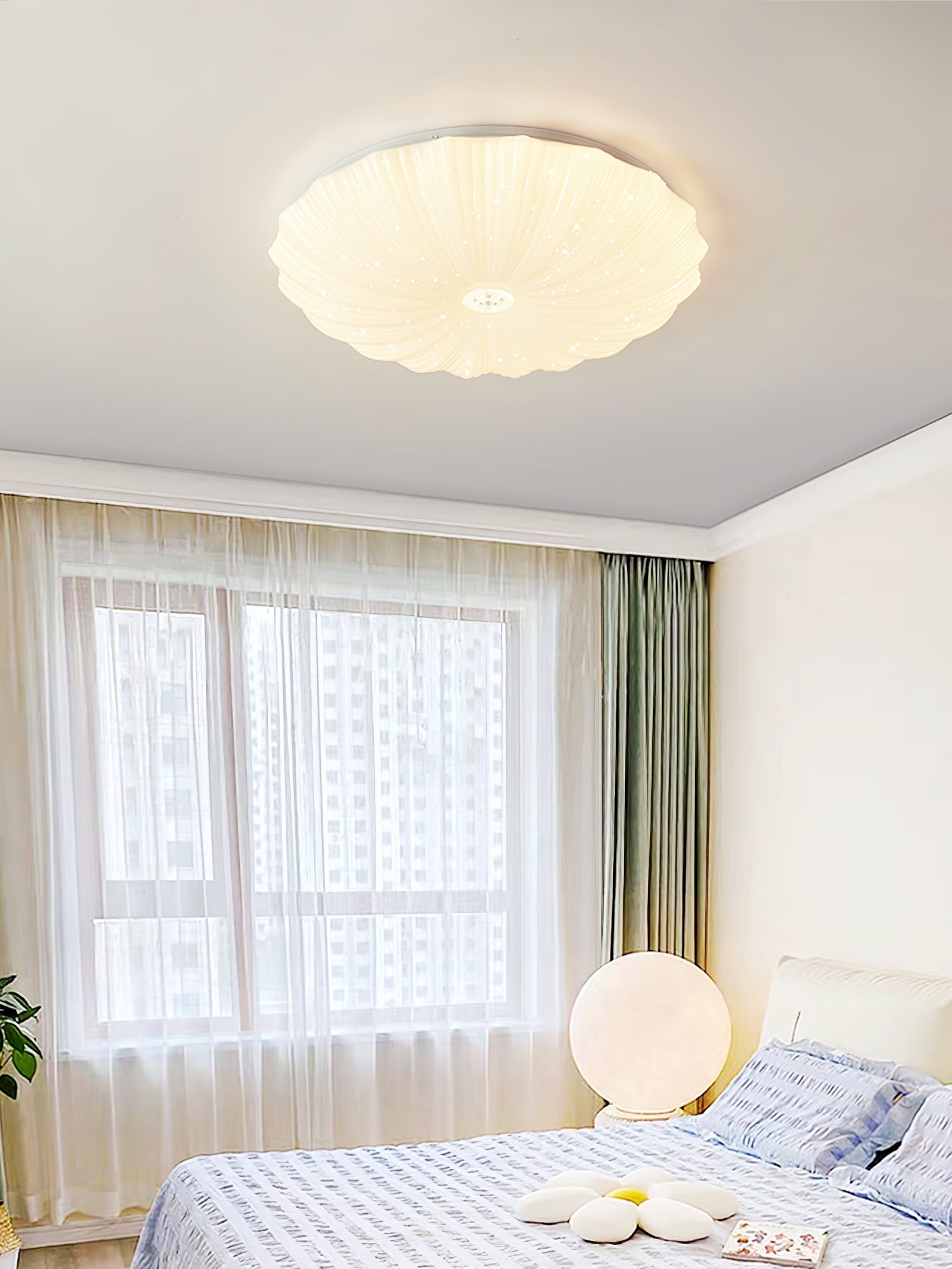 Acrylic Shell Round Ceiling Lamp - Blowlighting