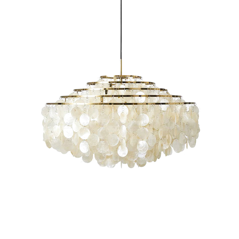 Round Shell Chandelier - Blowlighting