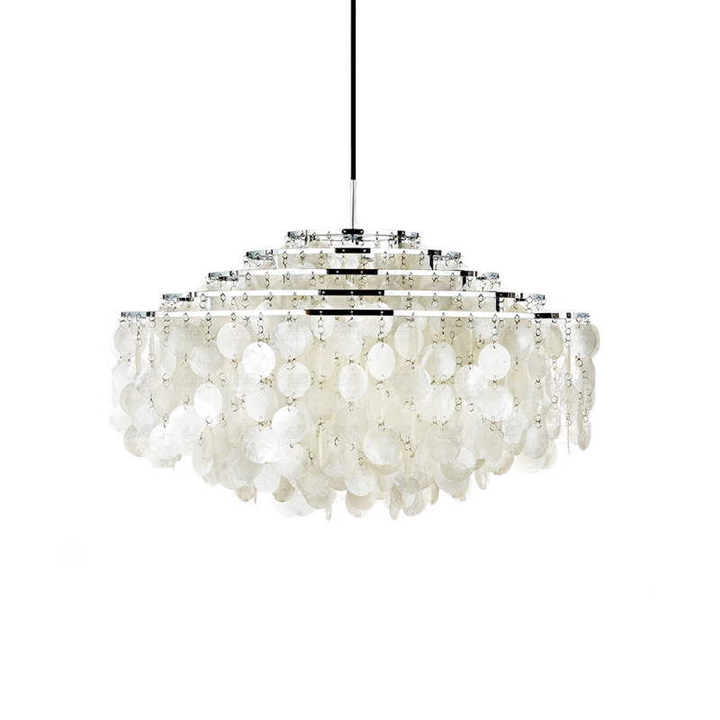 Round Shell Chandelier - Blowlighting