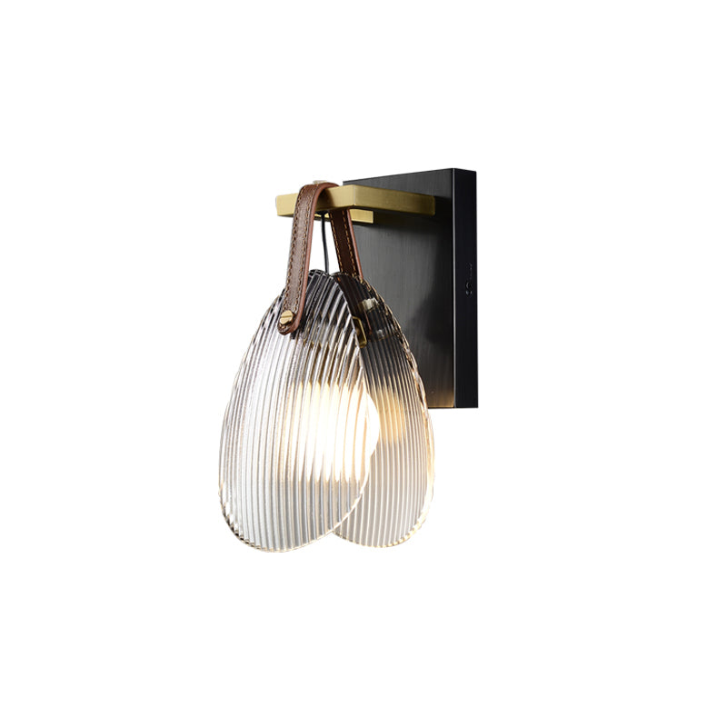 Zaphais Individual Creativity Metal Glass Wall Lamp - Lamp Copper