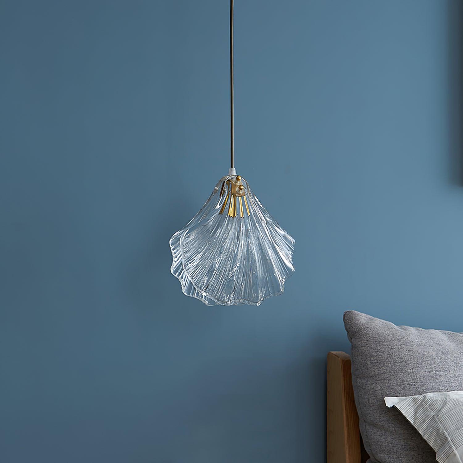 Shell Mini Pendant Swag Light - Blowlighting