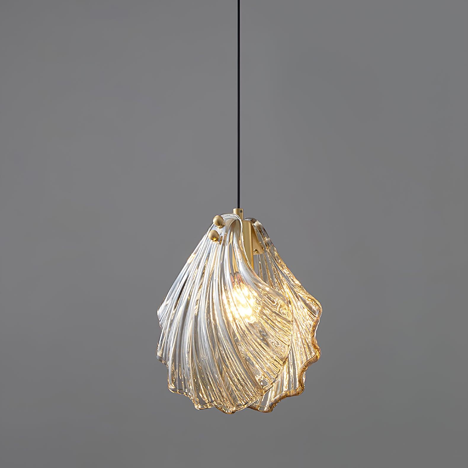 Shell Mini Pendant Swag Light - Blowlighting