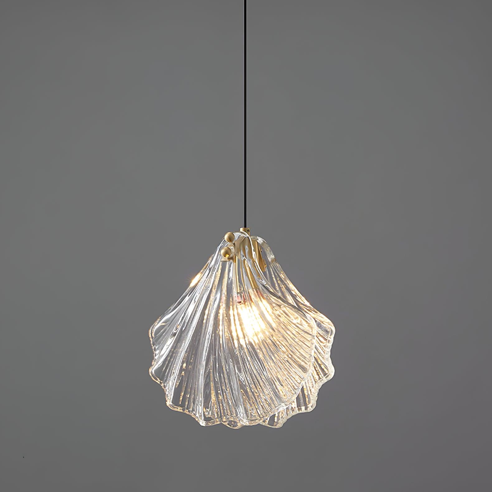 Shell Mini Pendant Swag Light - Blowlighting
