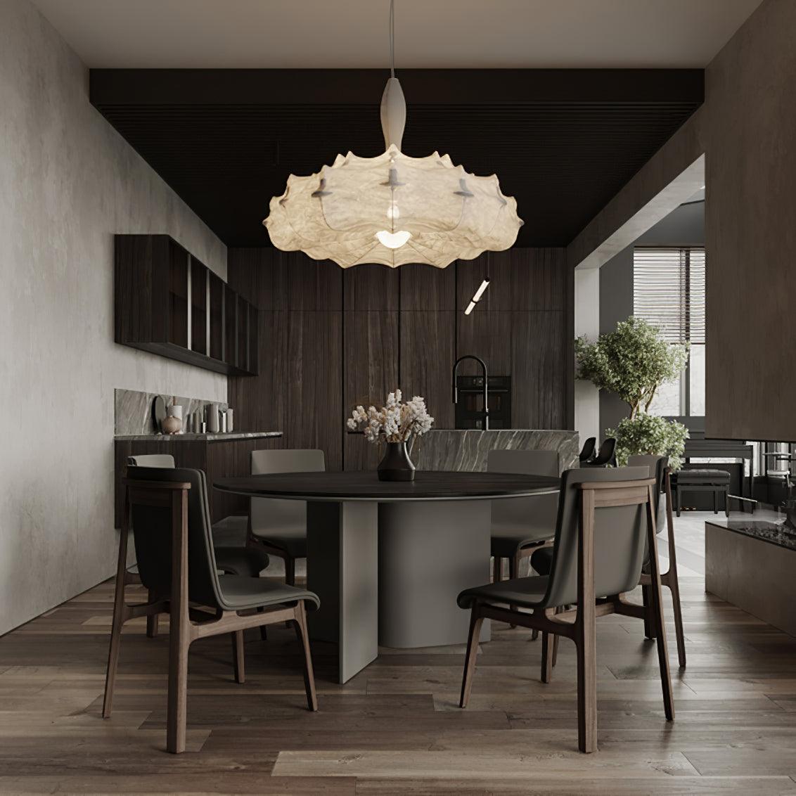 Marcel Chandelier Cocoon Resin Crystal Glow - Letslighting