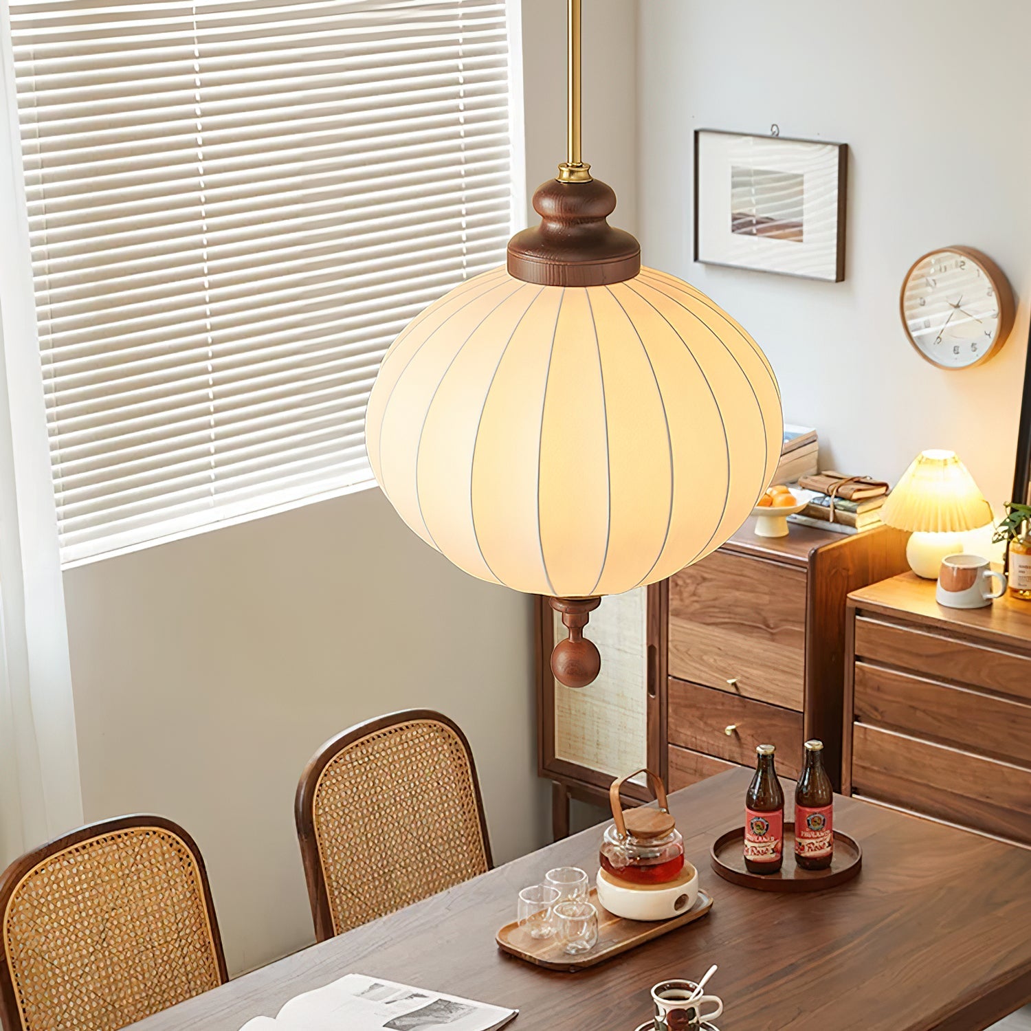 Silvara Suspension Vintage en Noyer