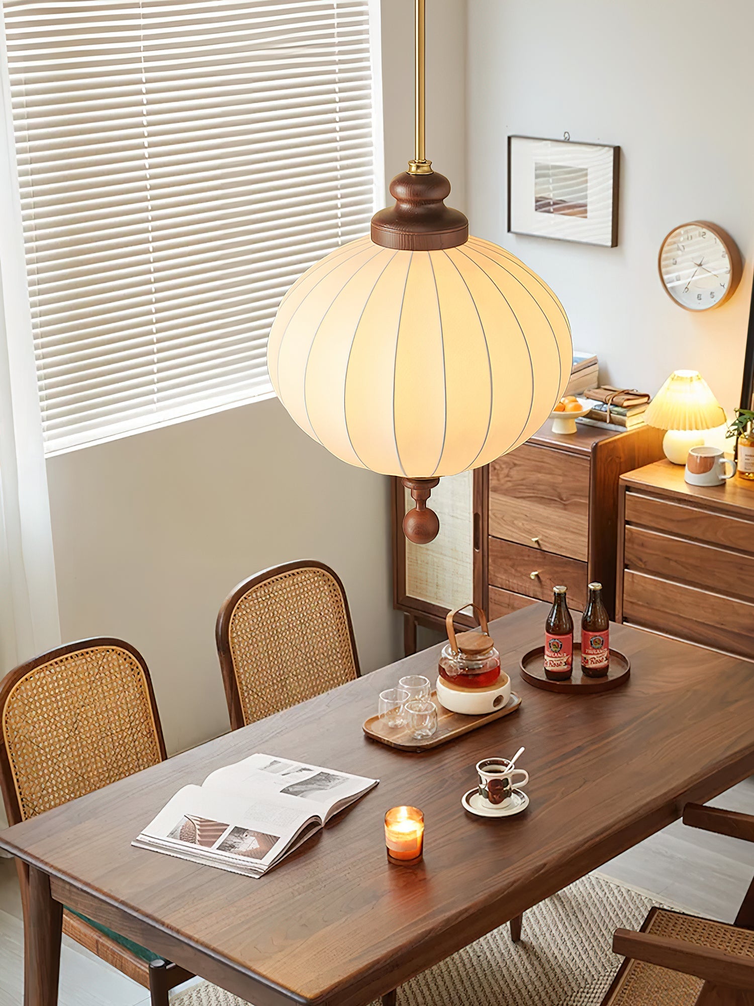 Silvara Suspension Vintage en Noyer