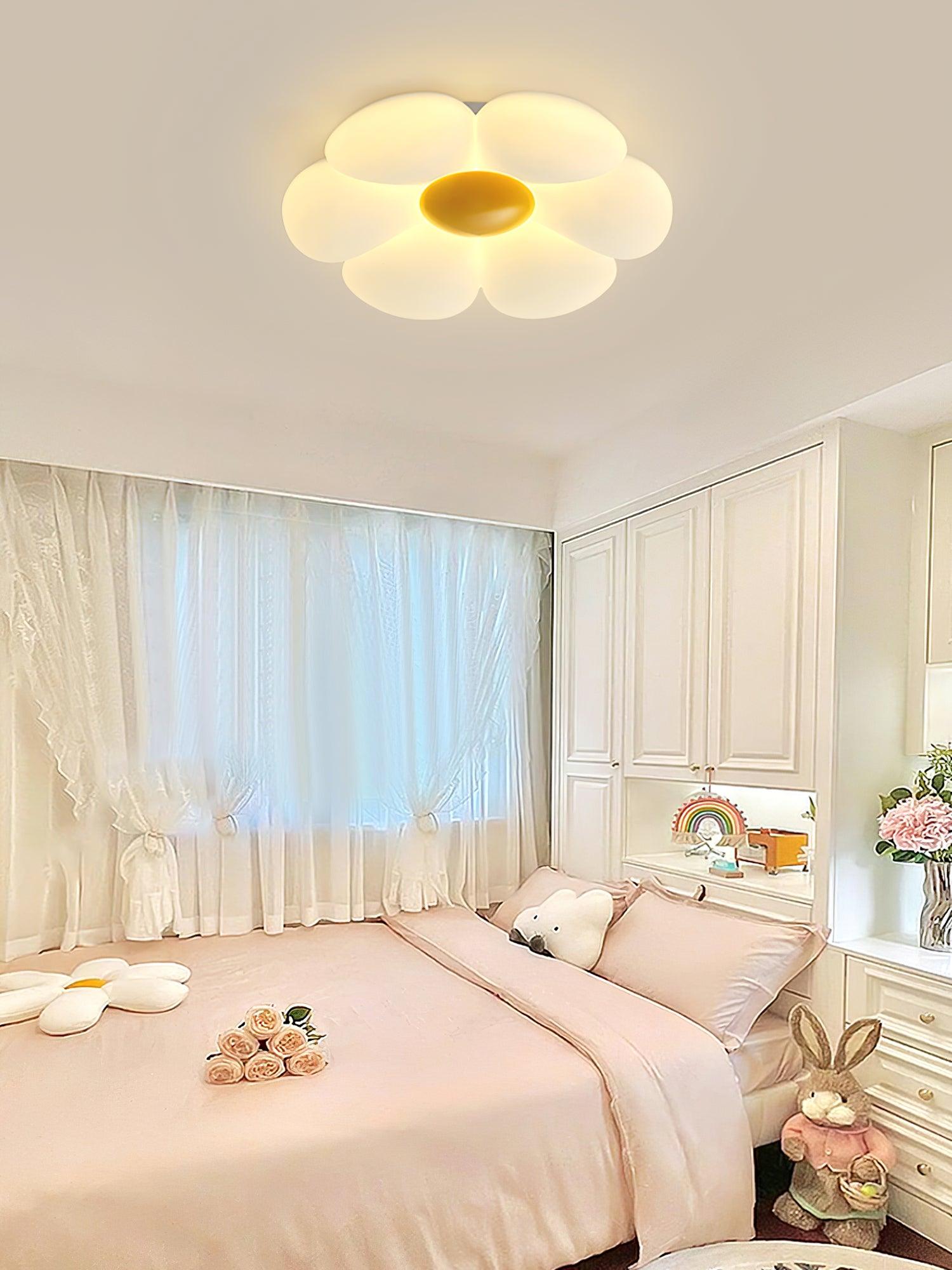 Six-leaf Flower Kids Room Ceiling Lamp - Blowlighting