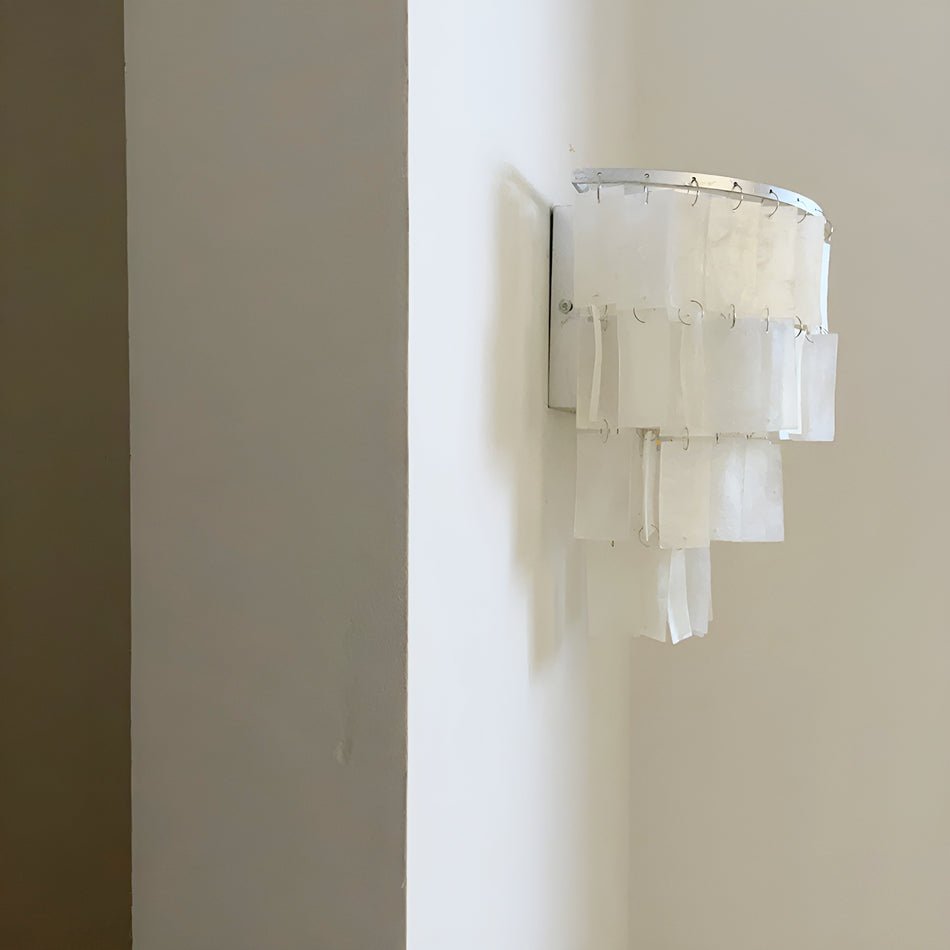 Skye Shell Tiered Wall Lamp - Blowlighting