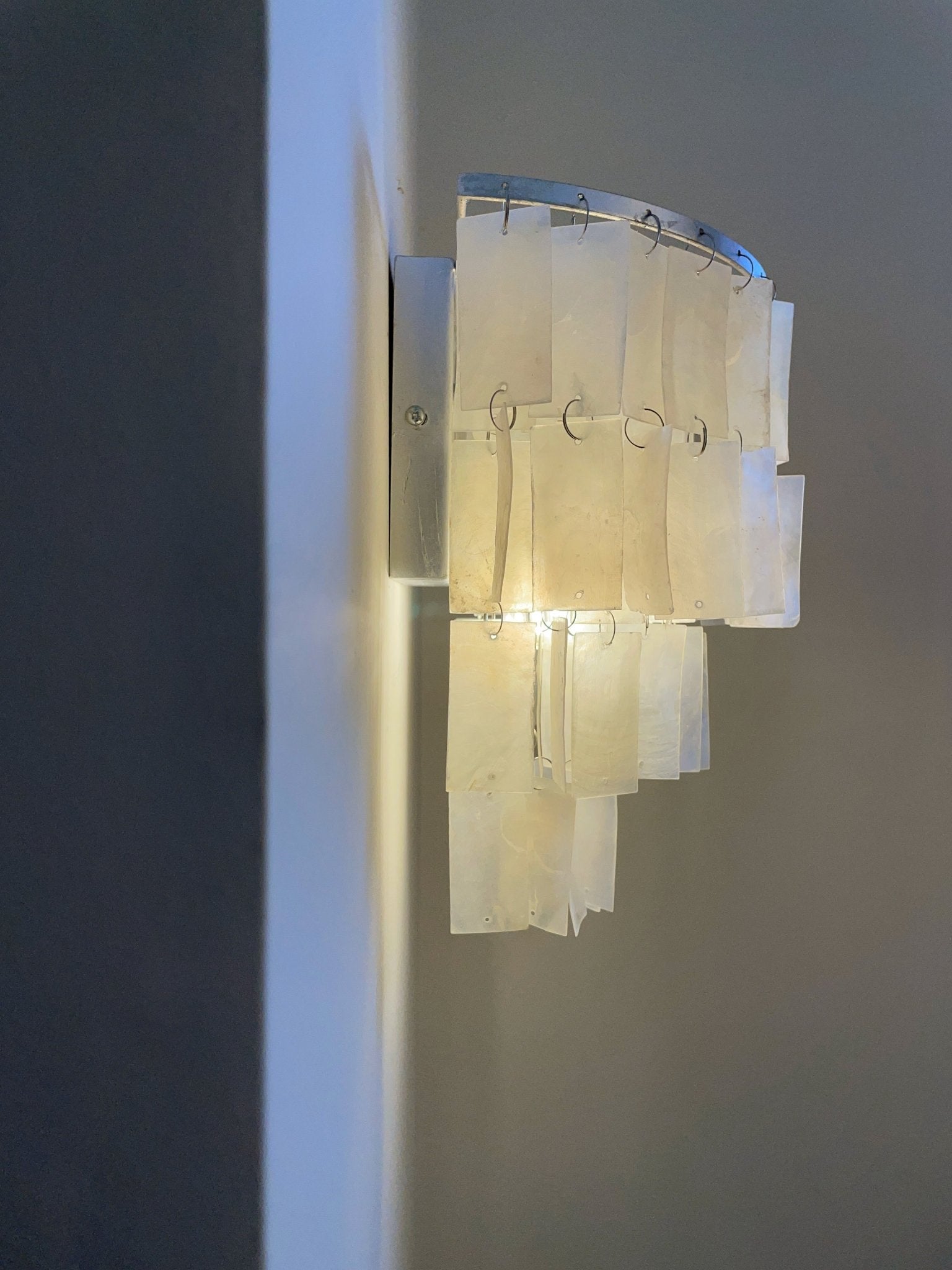 Skye Shell Tiered Wall Lamp - Blowlighting