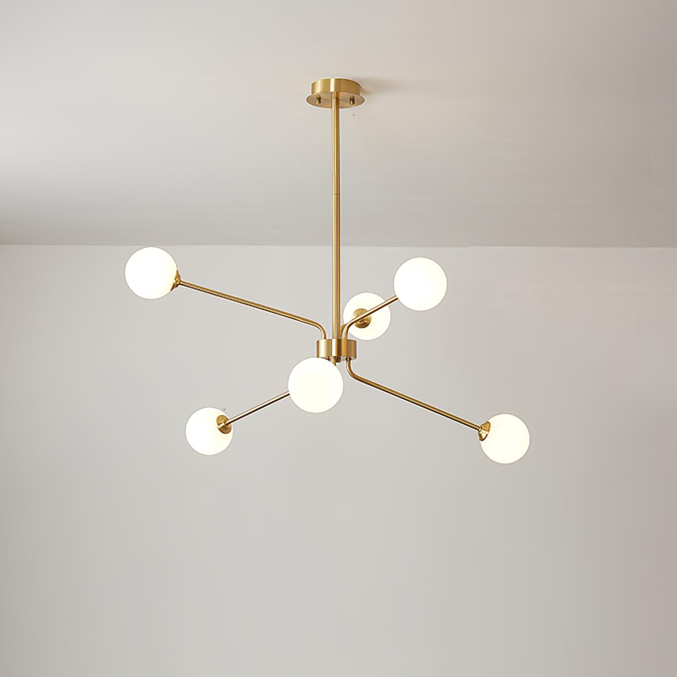 Solara Chandelier Arm Multi-Globe - Letslighting