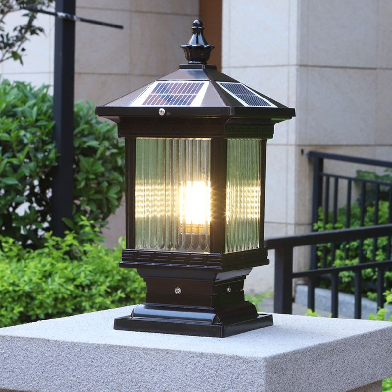 Ray Vintage Classic Lantern Solar Outdoor Light - Letslighting