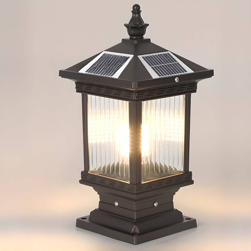 Ray Vintage Classic Lantern Solar Outdoor Light - Letslighting