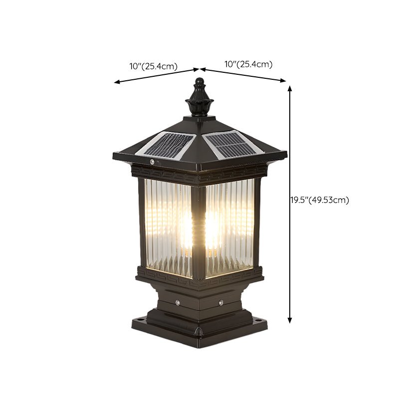 Ray Vintage Classic Lantern Solar Outdoor Light - Letslighting