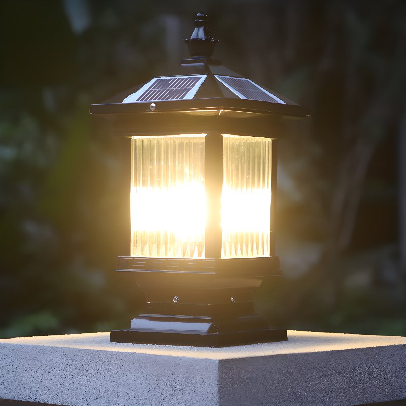 Ray Vintage Classic Lantern Solar Outdoor Light - Letslighting