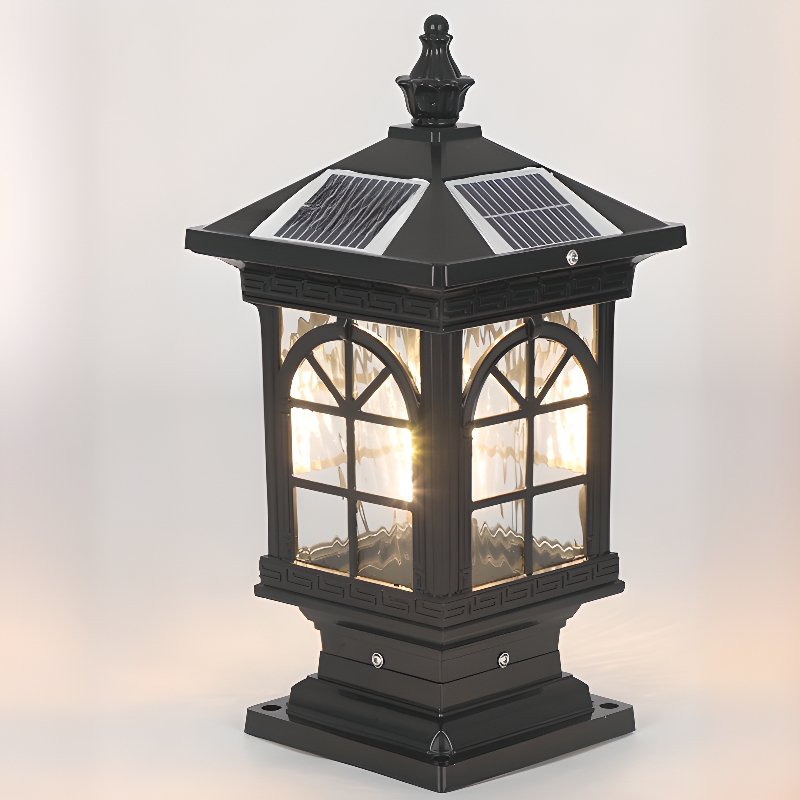 Ray Vintage Classic Lantern Solar Outdoor Light - Letslighting