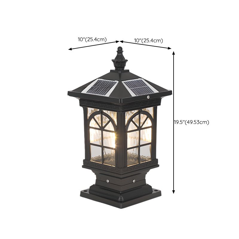Ray Vintage Classic Lantern Solar Outdoor Light - Letslighting