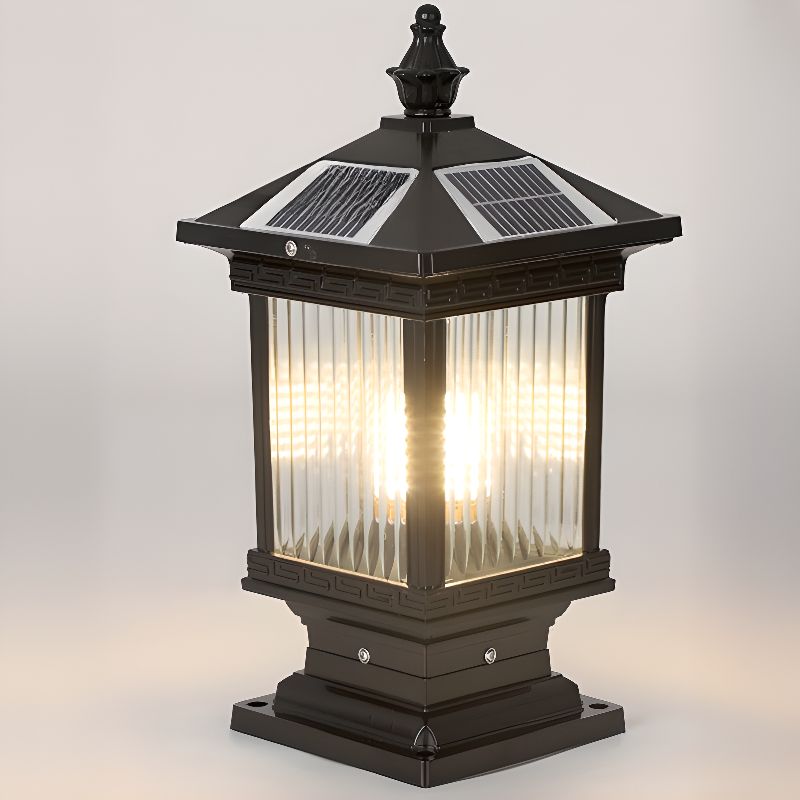 Ray Vintage Classic Lantern Solar Outdoor Light - Letslighting