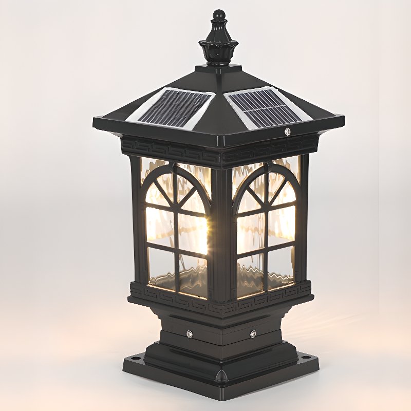 Ray Vintage Classic Lantern Solar Outdoor Light - Letslighting