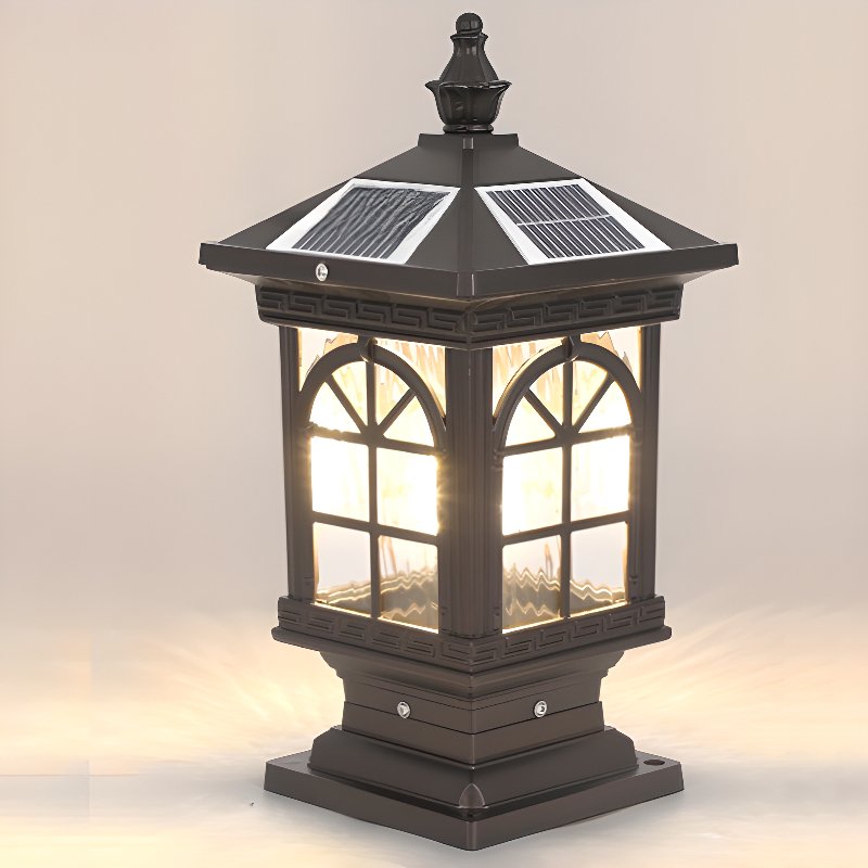Ray Vintage Classic Lantern Solar Outdoor Light - Letslighting
