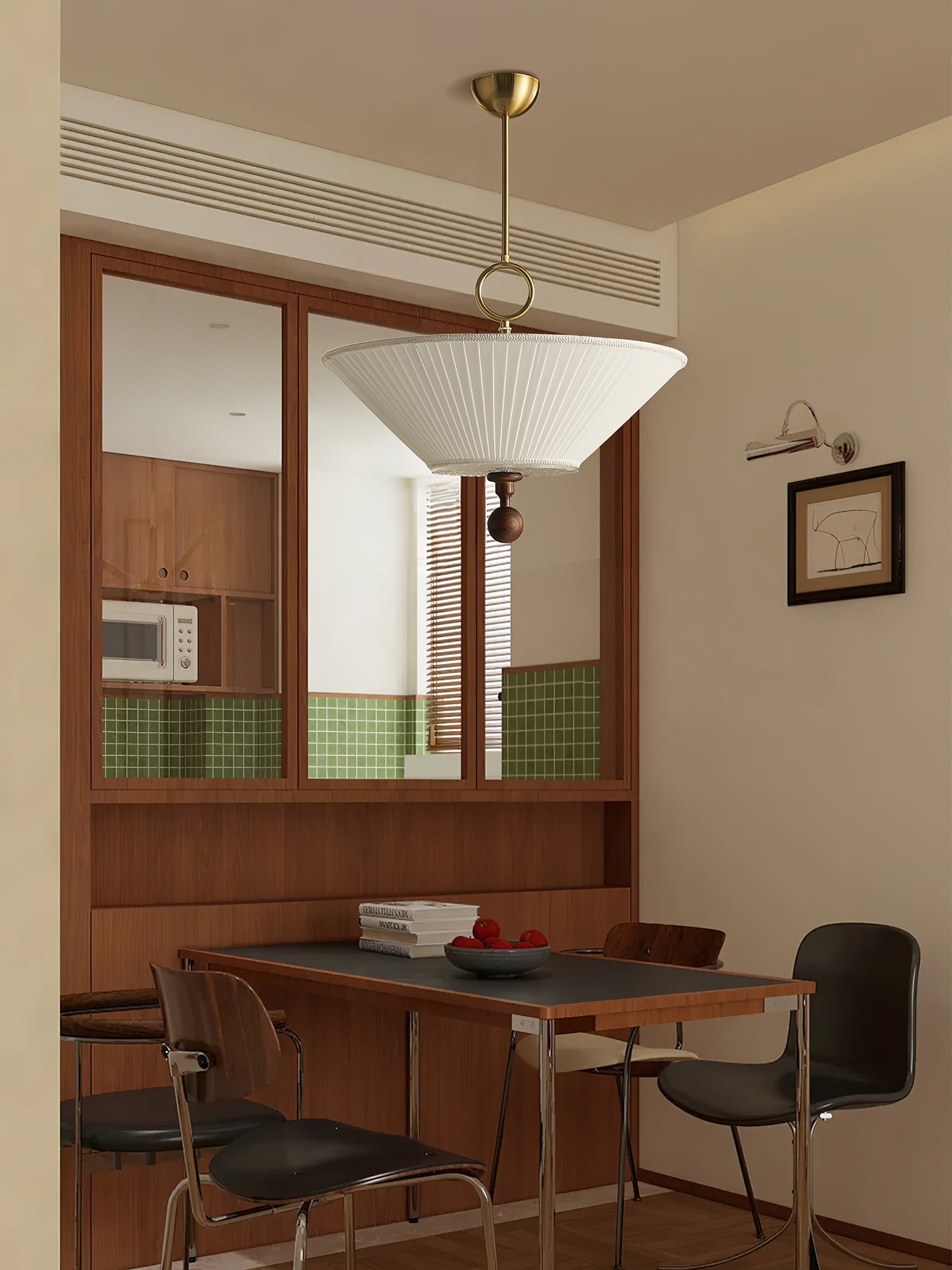 Solaria Suspension Élégante Plissée