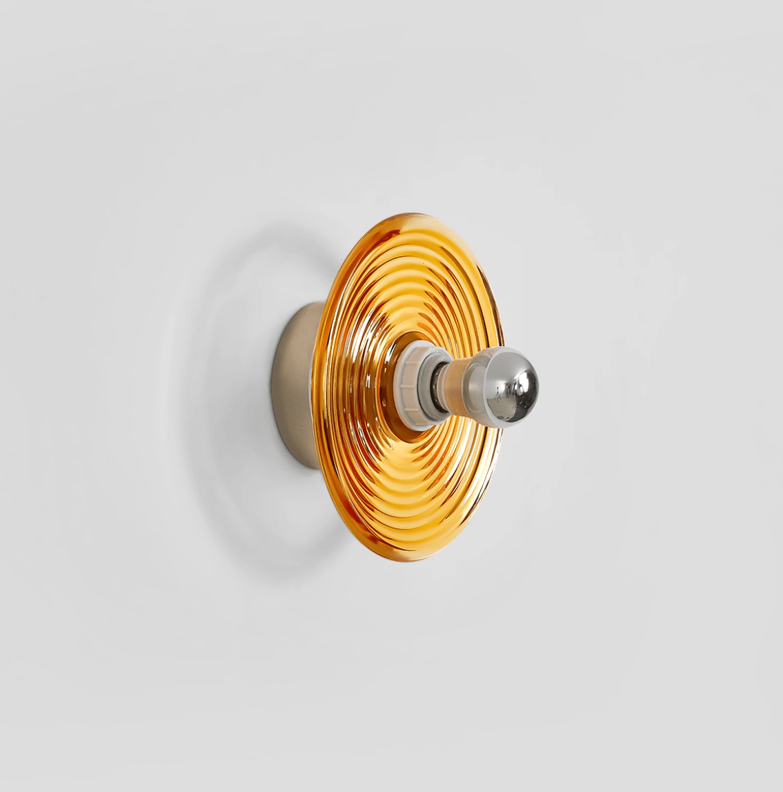 Solaris Nodo Verre Métal Applique Murale Lampe