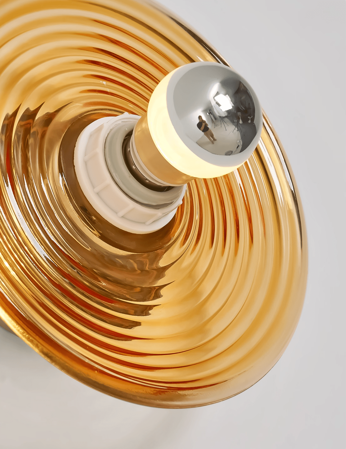 Solaris Nodo Verre Métal Applique Murale Lampe