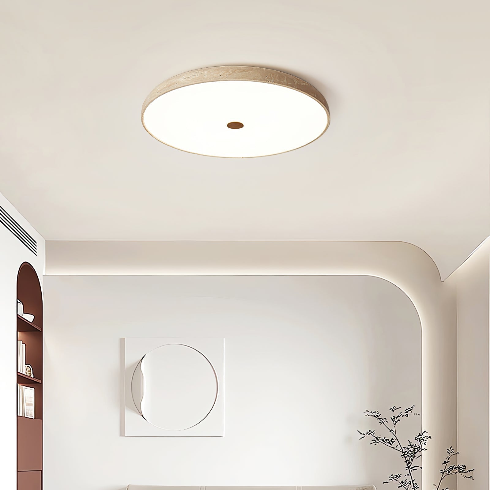 Orzoror Travertine Ceiling Light - Letslighting