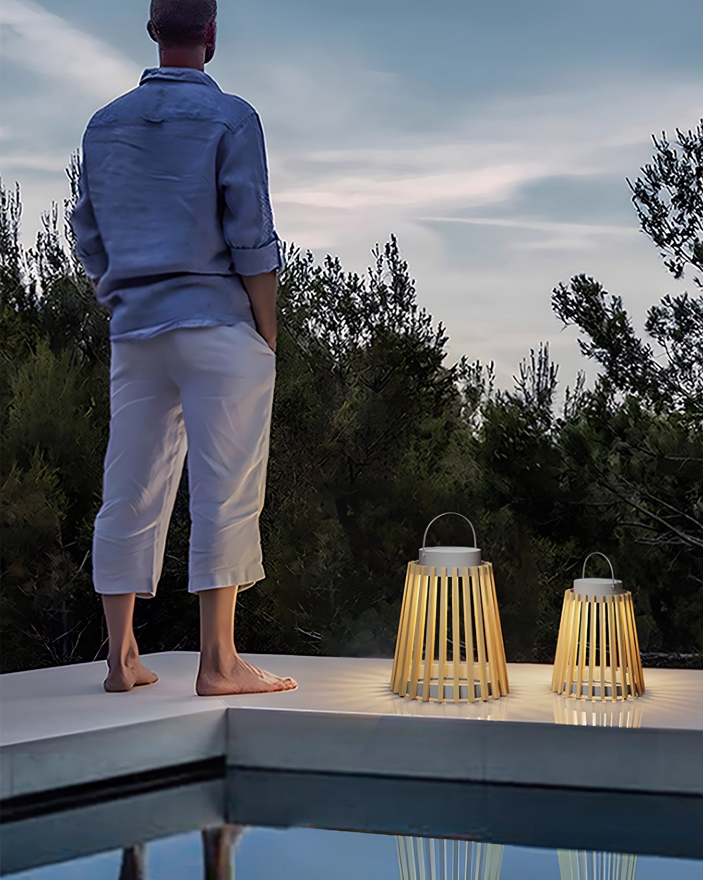 Solene Solar Outdoor Lantern Lamp - Vakkerlight