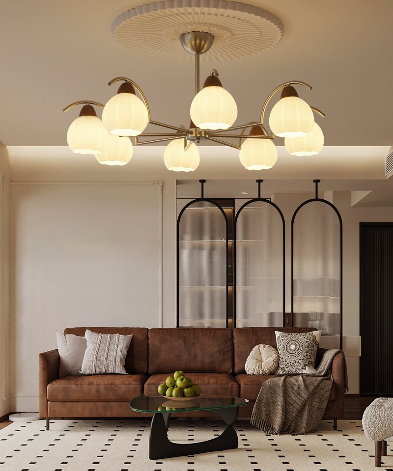Soluna Bloom Chandelier - Blowlighting