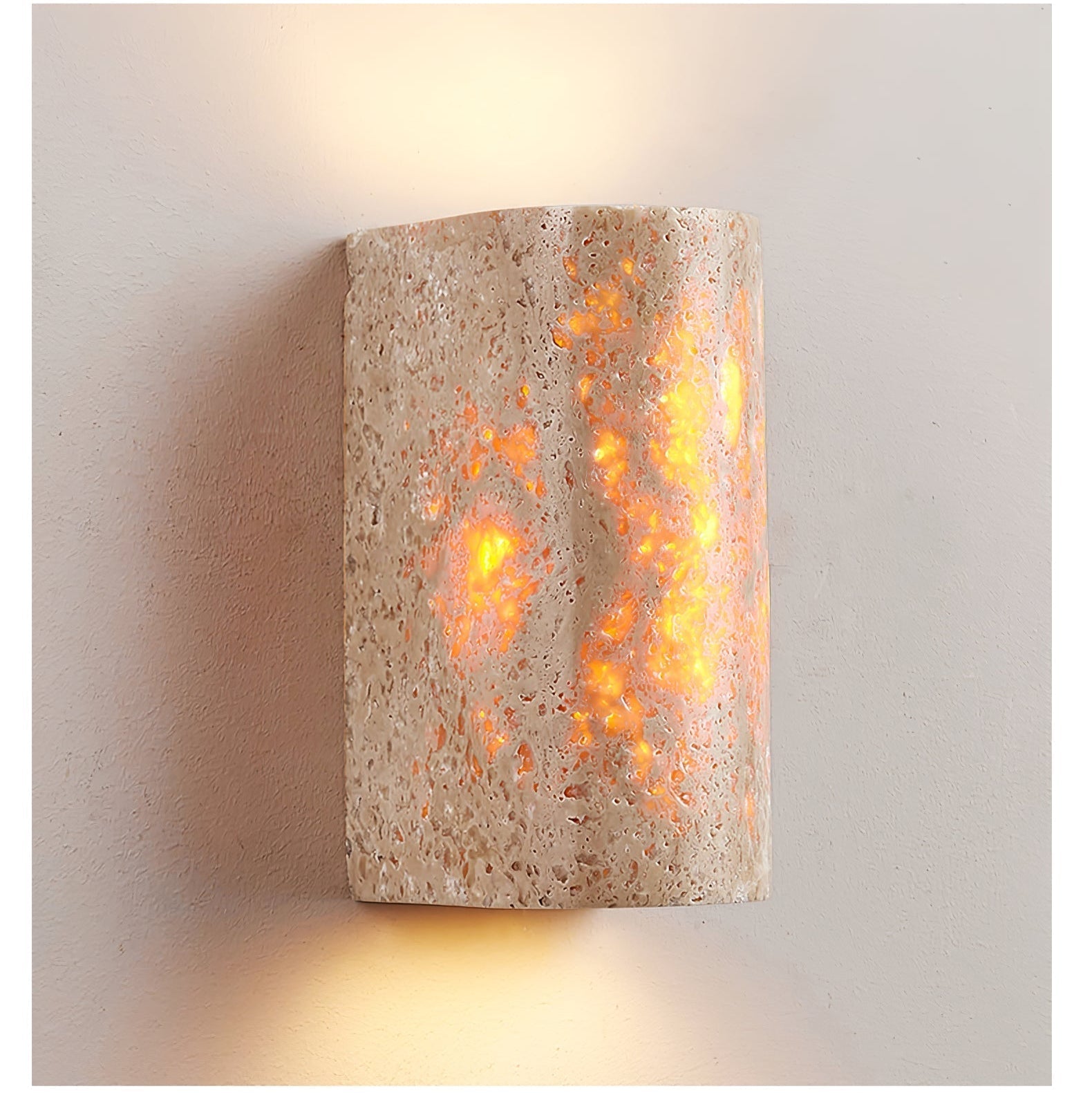 Sysilion Travertine Wall Light - Letslighting