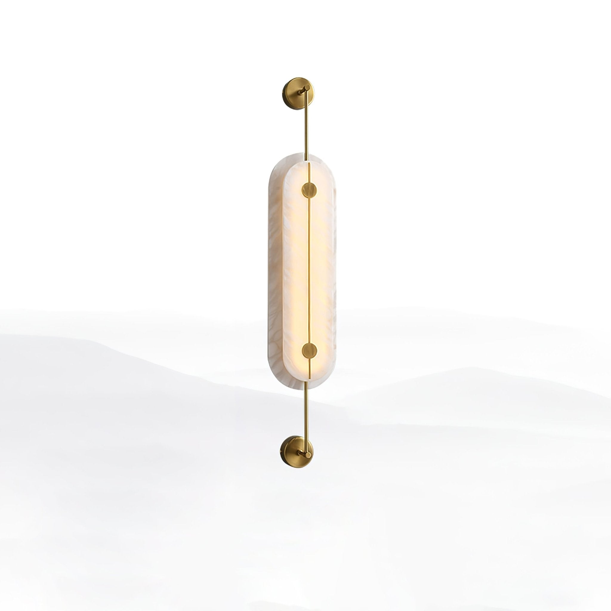Cudorel Oval Alabaster Wall Light - Letslighting
