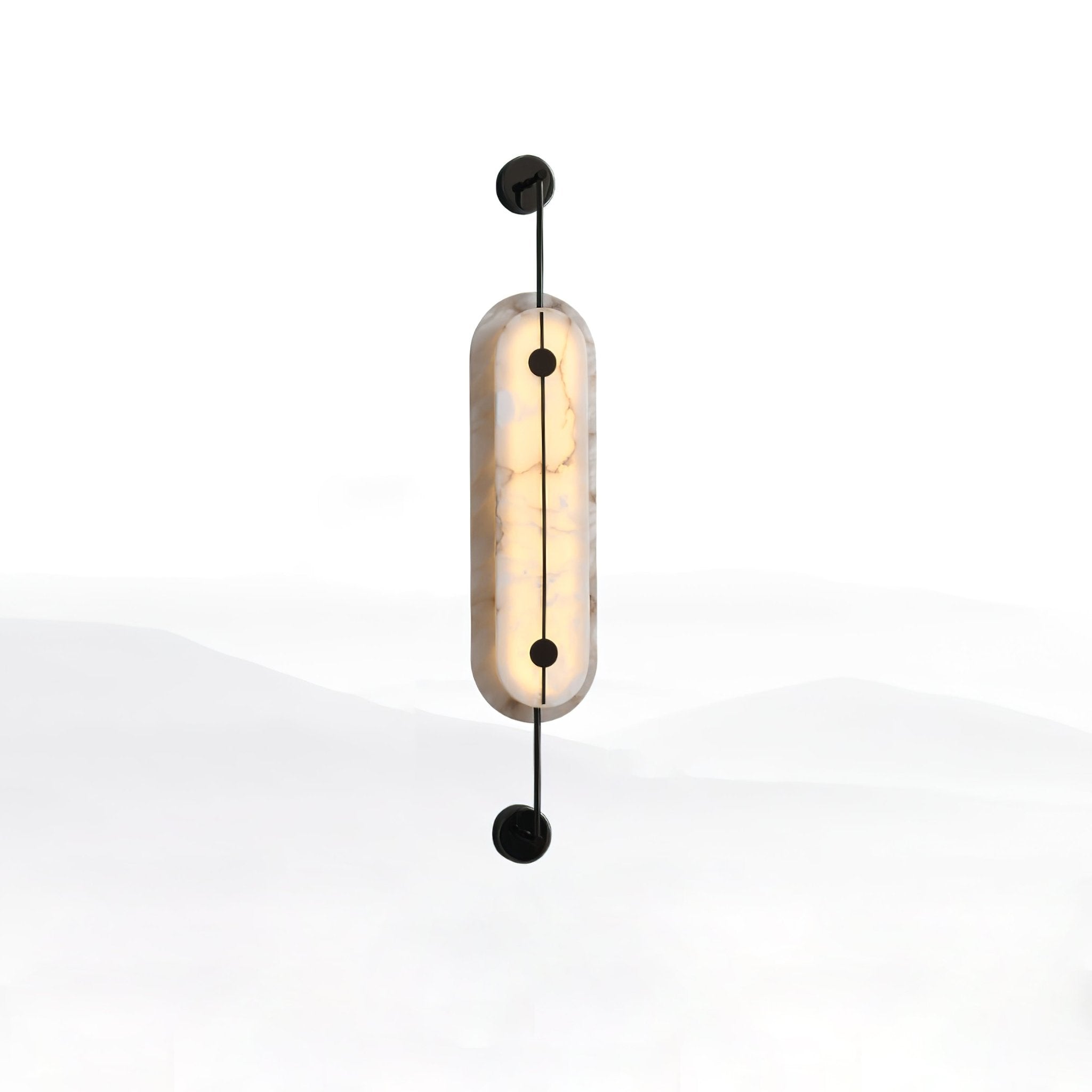 Cudorel Oval Alabaster Wall Light - Letslighting
