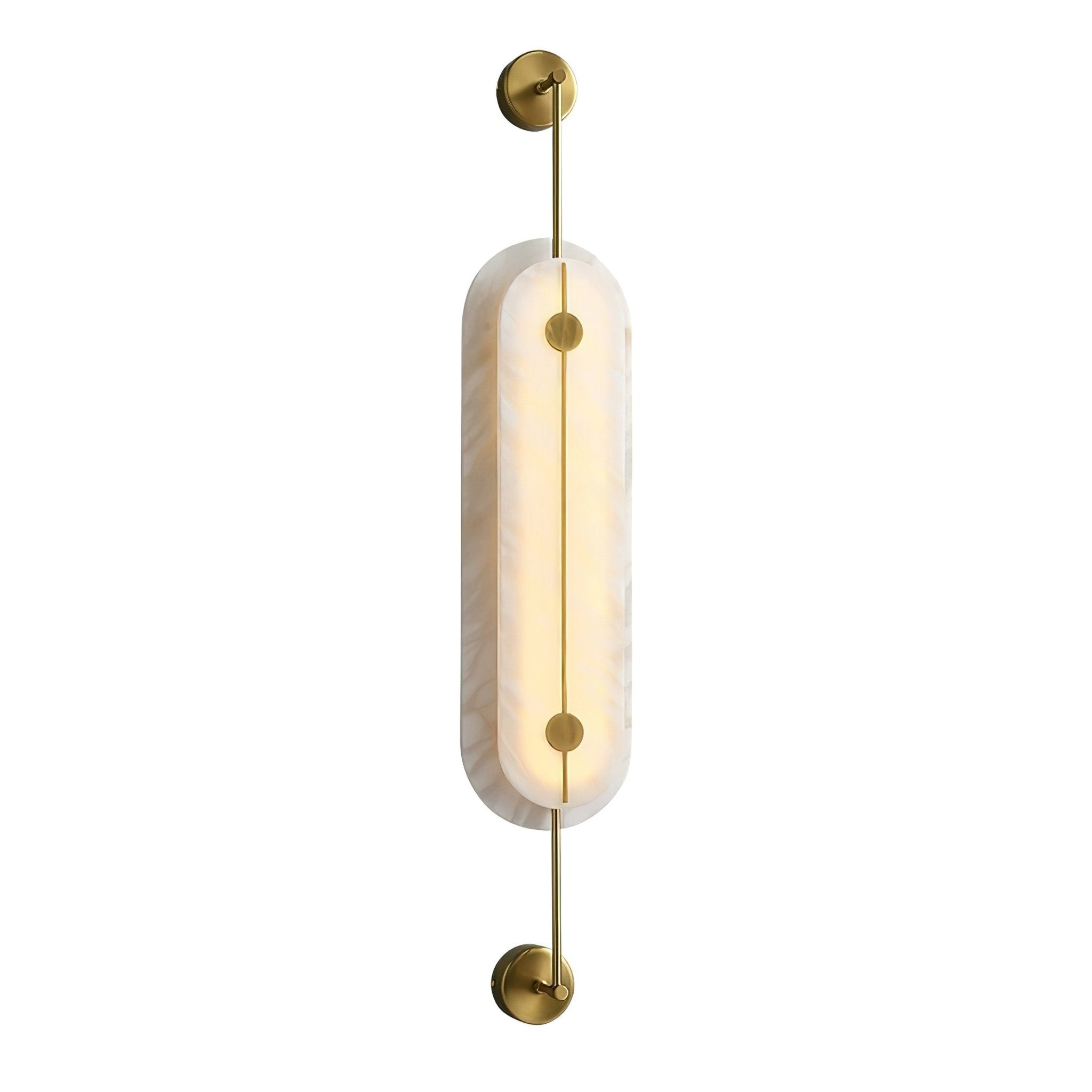 Cudorel Oval Alabaster Wall Light - Letslighting