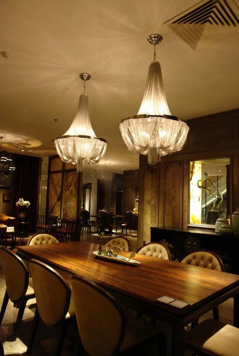 Solara Chandelier Tassel Aluminum Chain - Letslighting