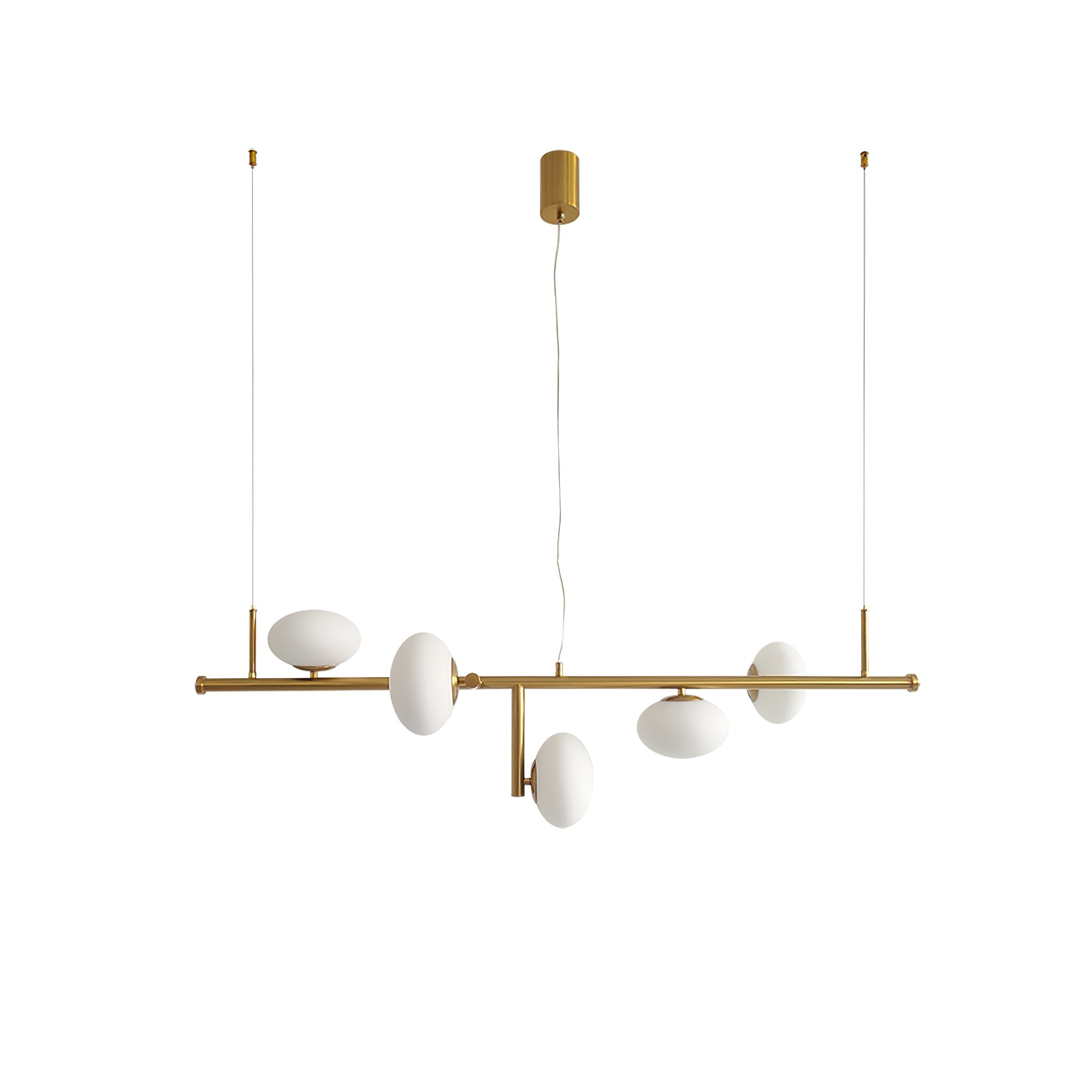 Balance Modern Glass Chandelier - Blowlighting