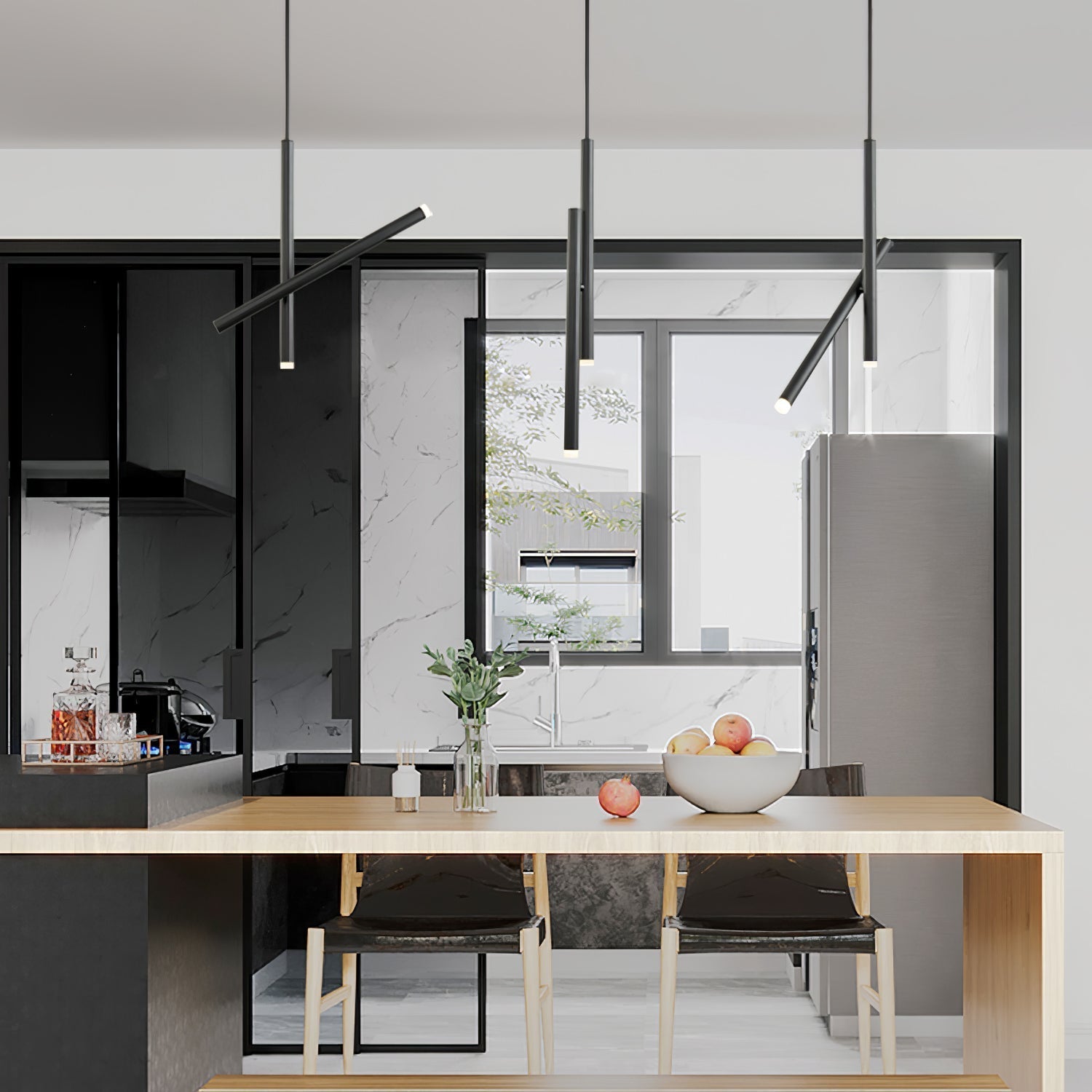 Spinner Linear Pendant Lamp - Blowlighting