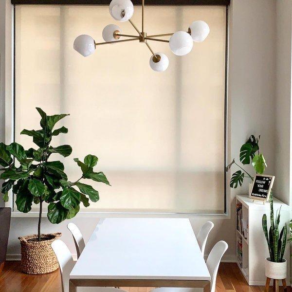 Solara Chandelier Staggered Glass 6-Light - Letslighting