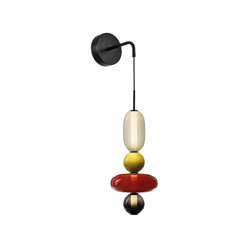 Candied Moderne Minimaliste Verre Acrylique Applique Murale Lumière