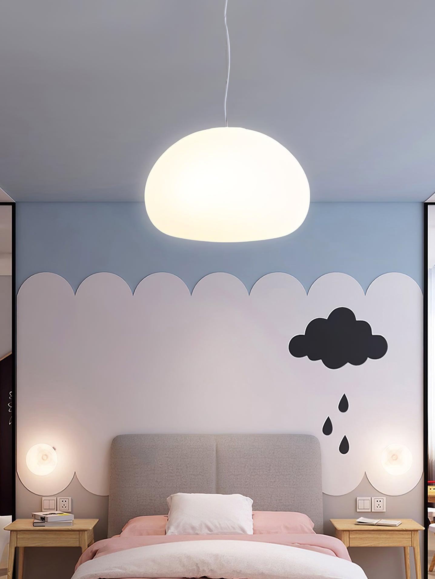 Steamed Bun Pendant Light - Blowlighting
