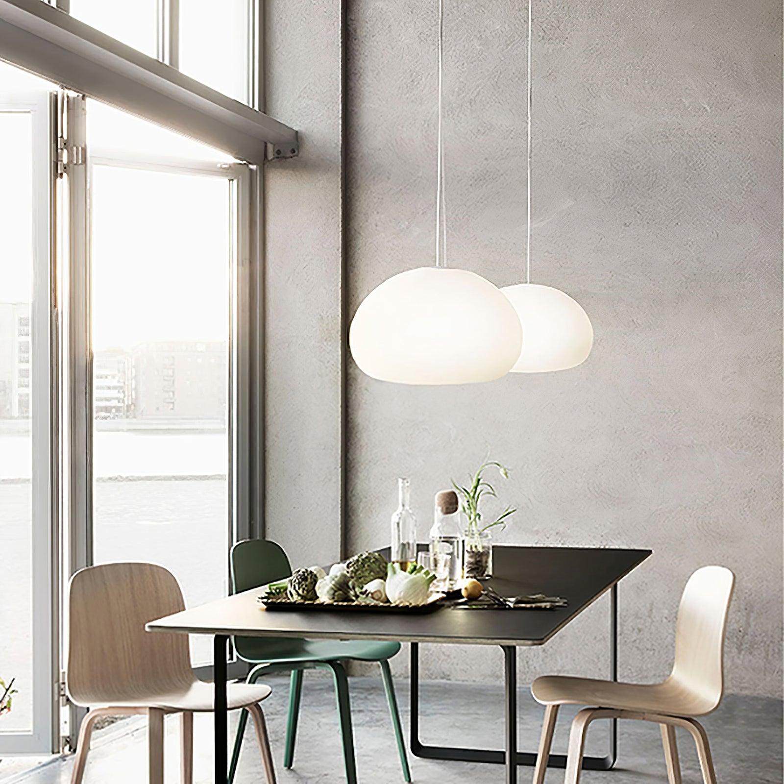 Steamed Bun Pendant Light - Blowlighting